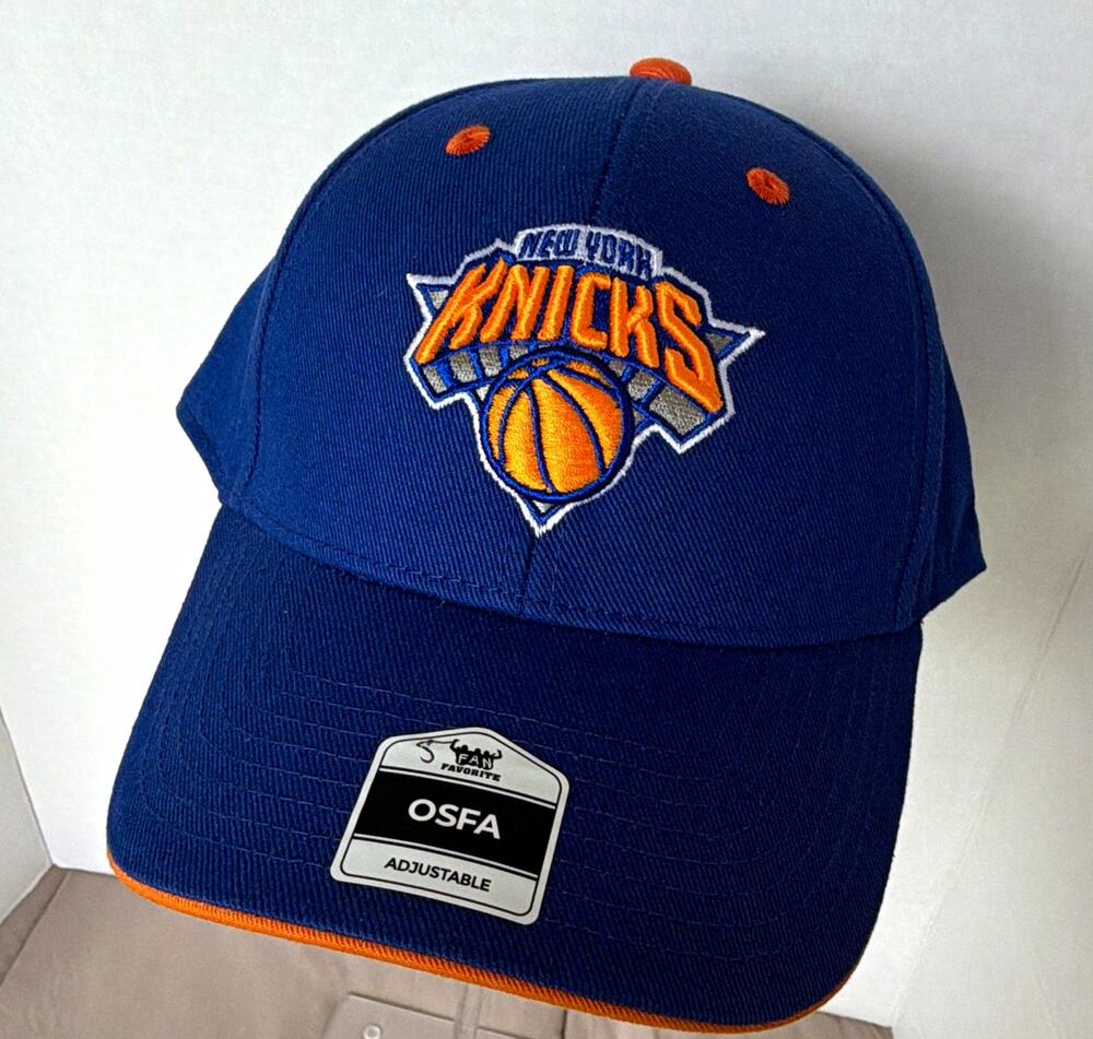 Fan Favorite New York Knicks Officially Licensed NBA Adjustable Cap One Size